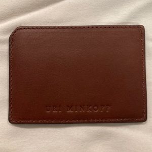 Uri Minkoff - NWOT ‘Nikko’ Leather Card Holder